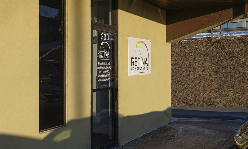 Exterior view of the Retina Consultants, PLLC location in Parkersburg, WV.